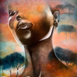Strength of the African Sun by Brenda Herd for sale at Wingates Gallery Market Harborough