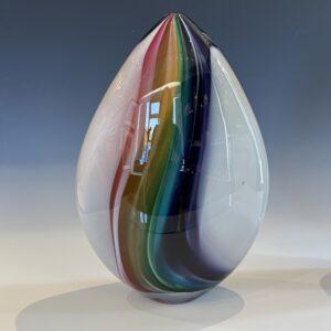 After The Rain Tall Oval 3 by Phil Atrill for sale at Wingates Gallery Market Harborough