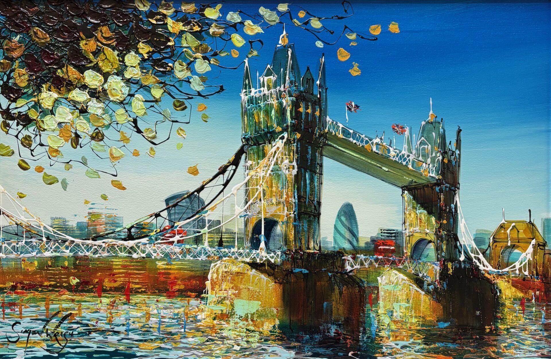 Flags Flying High by Simon Wright - Wingates Gallery