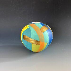 Abstract Intervention 33 by Tony Laverick for sale at Wingates Gallery Market Harborough