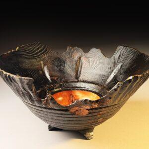 Burr Elm Bowl 73 by Angus Clyne for sale at Wingates Gallery Market Harborough