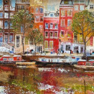 River Life by Veronika Benoni for sale at Wingates Gallery Market Harborough